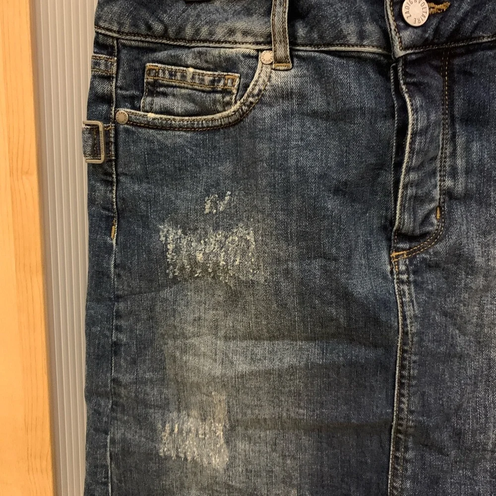 Zadig & Voltaire denim mini skirt in blue color Size Small - Picture 8 of 16